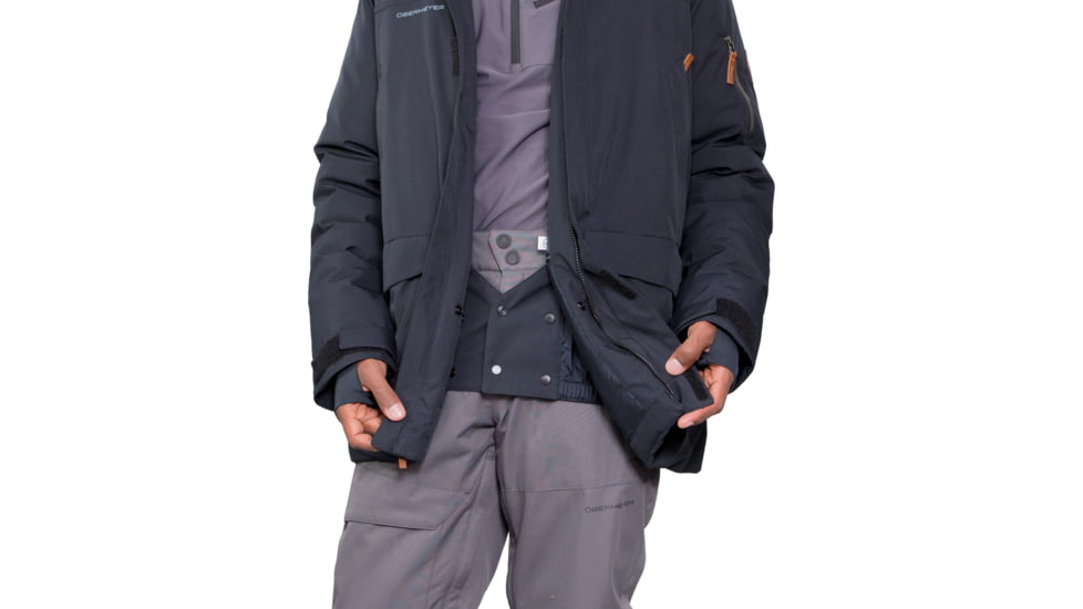 Obermeyer Ridgeline Jacket - Men's, 2XL, Black, 21111-16009-2XL