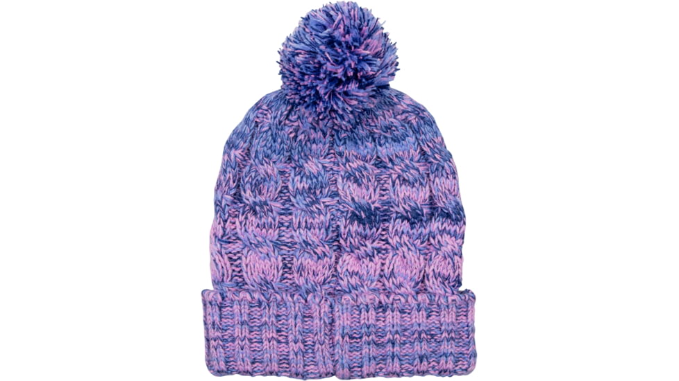 Obermeyer San Fran Pom Beanie - Girls, Vinca, One Size, 38018-22073-ONE SIZE