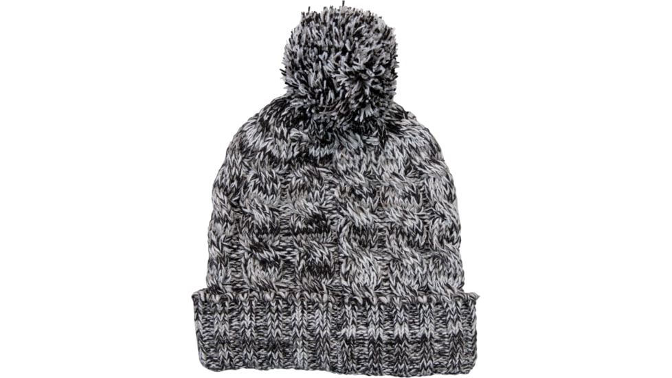 Obermeyer San Fran Pom Beanie - Girls, White, One Size, 38018-16010-ONE SIZE