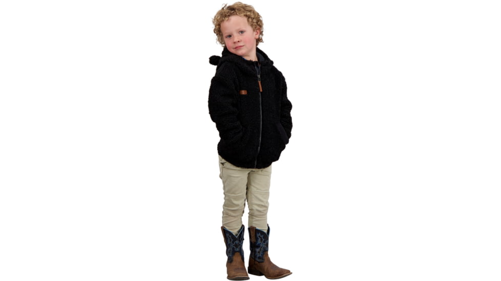 Obermeyer Shay Sherpa Jacket, Black II, Medium, 77026-21009-M