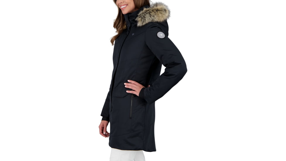 Obermeyer Sojourner Down Jacket - Women's, 14 US, Regular, Black, 11200-16009-14