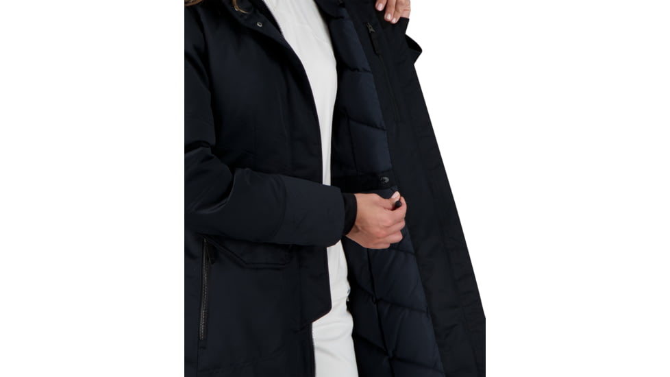 Obermeyer Sojourner Down Jacket - Women's, 14 US, Regular, Black, 11200-16009-14