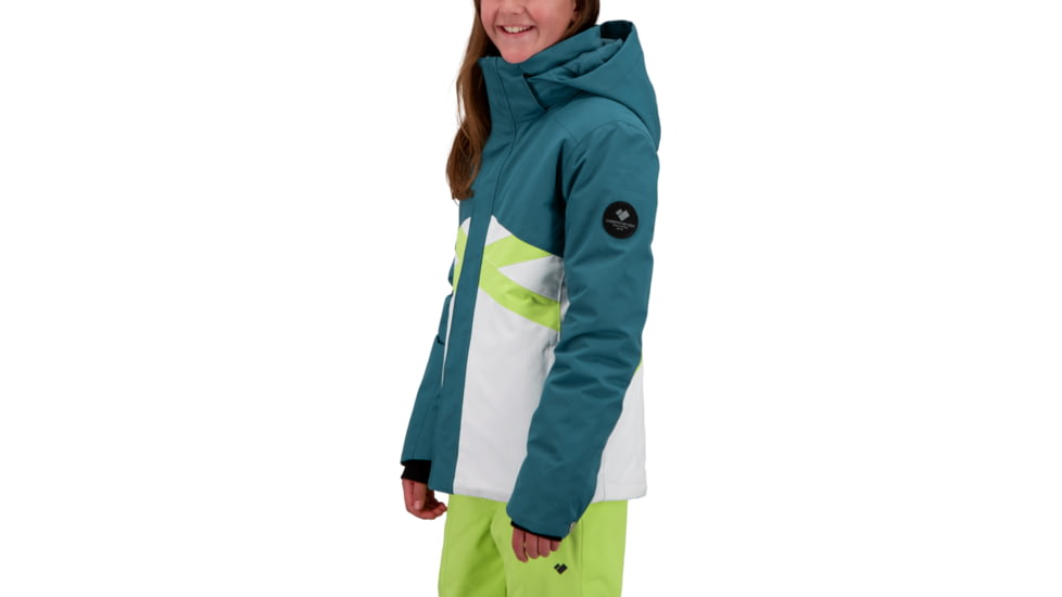 Obermeyer Taylor Jacket - Girls, In Too Deep, Large, 31072-21171-L