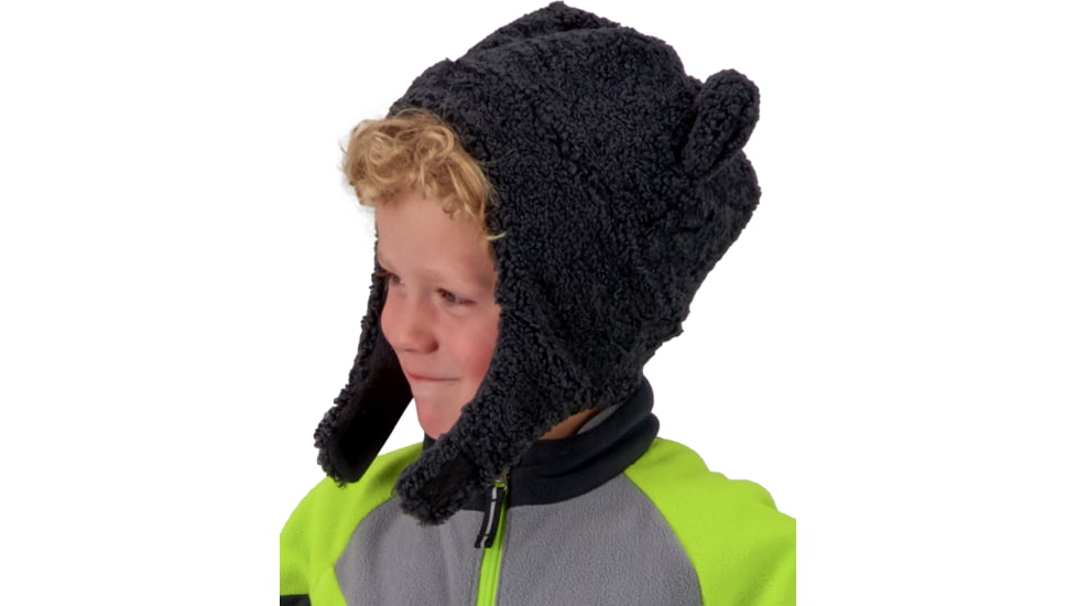Obermeyer Ted Fur Hat, Black, 5-8, 78030-16009-5-8