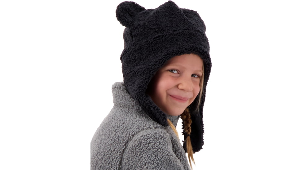 Obermeyer Ted Fur Hat, Black, 5-8, 78030-16009-5-8
