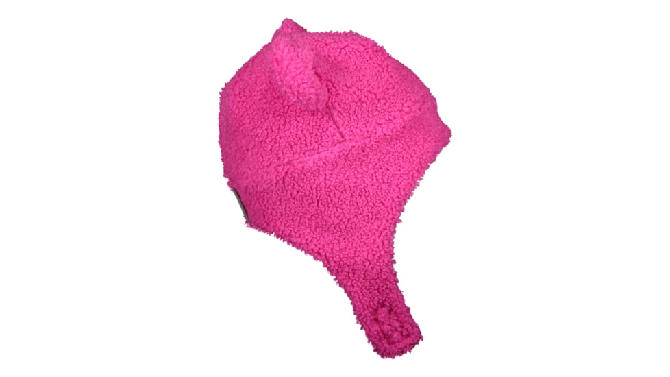 Obermeyer Ted Fur Hat, Pink Pwr, 5-8, 78030-20057-5-8