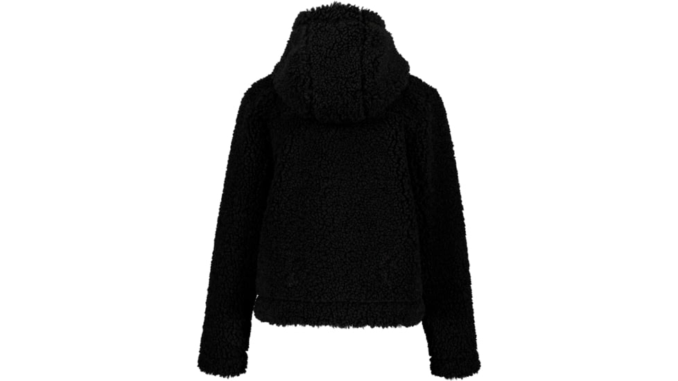 Obermeyer TG Amelia Sherpa Jacket - Girls, Large, Black, 37023-16009-L
