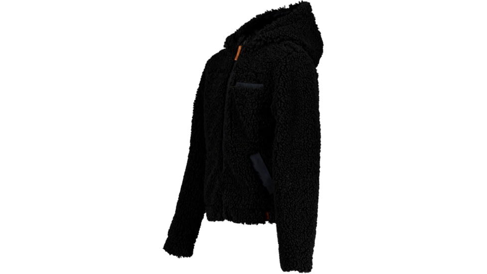 Obermeyer TG Amelia Sherpa Jacket - Girls, Large, Black, 37023-16009-L
