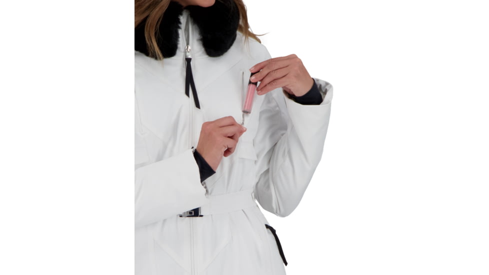 Obermeyer Theia Jacket - Womens, White, 10, 11175-16010-10