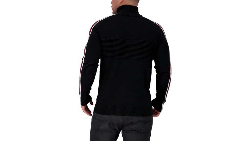 Obermeyer Vince 1/2 Zip Sweater - Mens, Black, Small, 26030-16009-S