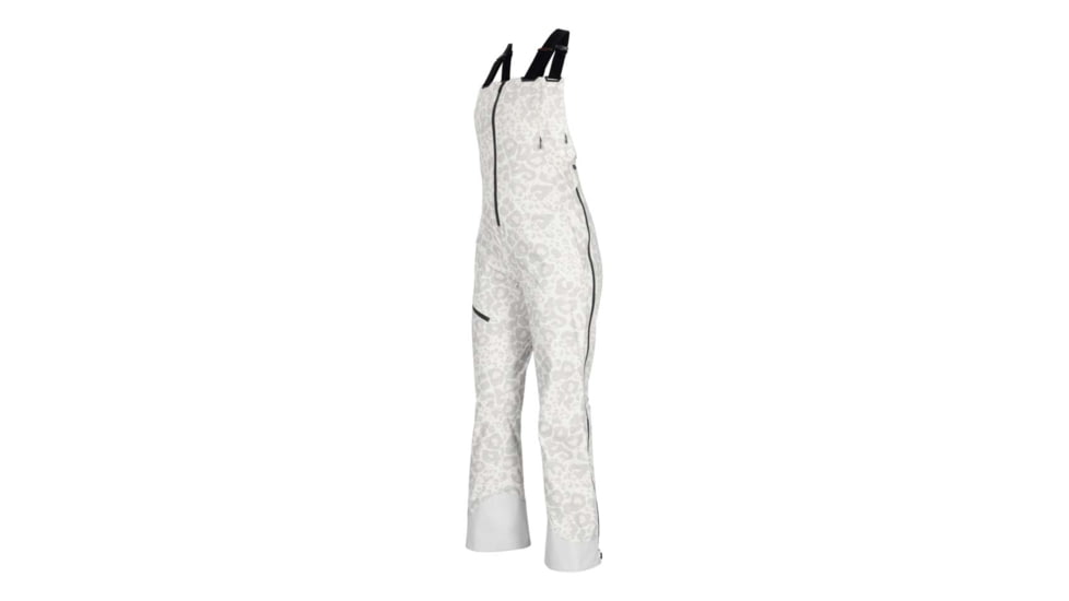 Obermeyer W Highlands Shell Bib - Womens, Snow Cat, 6 US, Regular, 15068-23107-6