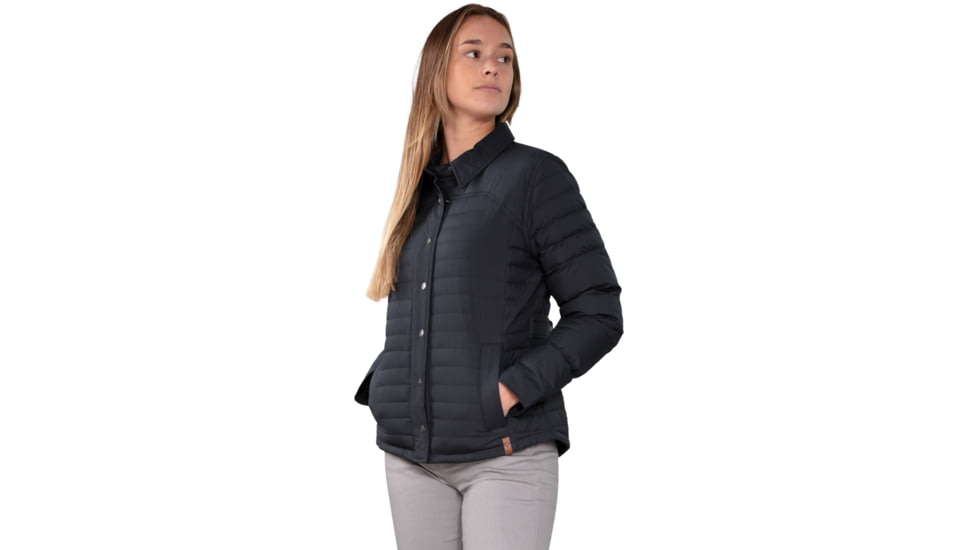 Obermeyer Willa Down Shirt - Women's, Extra Small, Black, 14062-16009-XS