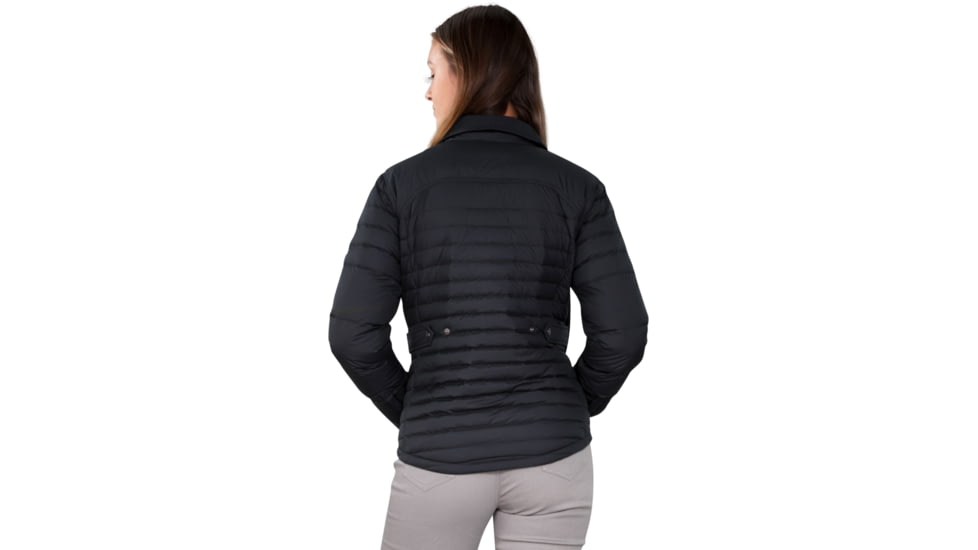 Obermeyer Willa Down Shirt - Women's, Extra Small, Black, 14062-16009-XS