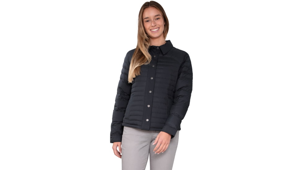 Obermeyer Willa Down Shirt - Women's, Extra Small, Black, 14062-16009-XS