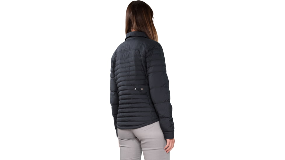 Obermeyer Willa Down Shirt - Women's, Extra Small, Black, 14062-16009-XS