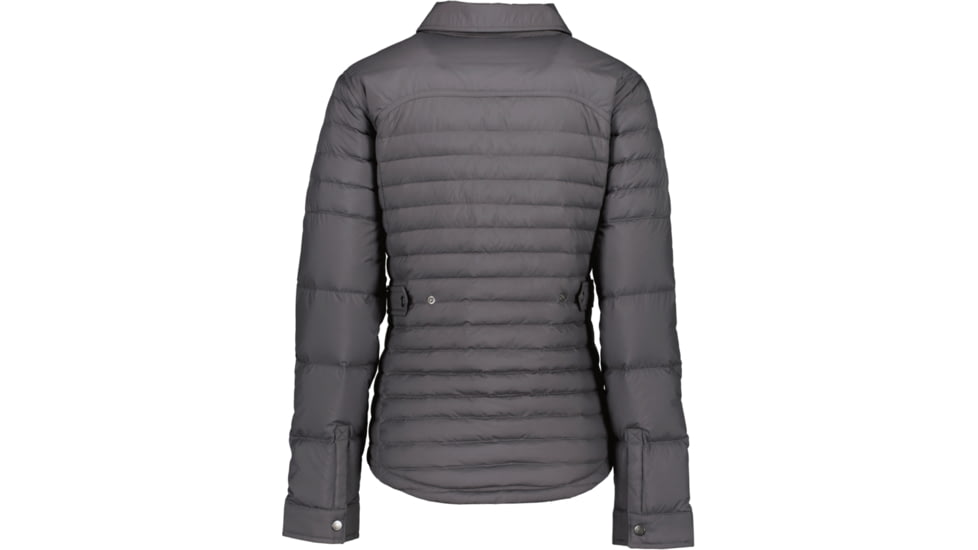 Obermeyer Willa Down Shirt - Women's, Small, Coal, 14062-20004-S