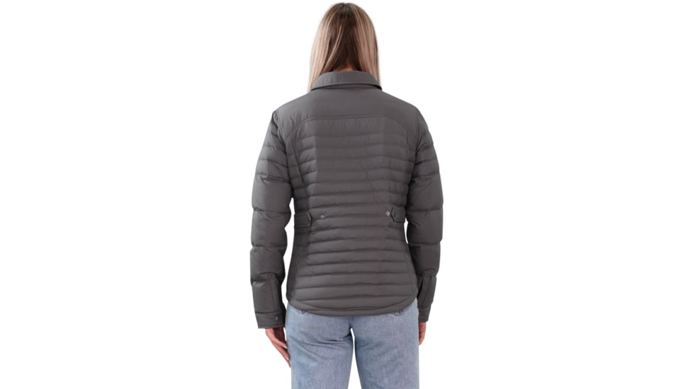 Obermeyer Willa Down Shirt - Women's, Small, Coal, 14062-20004-S