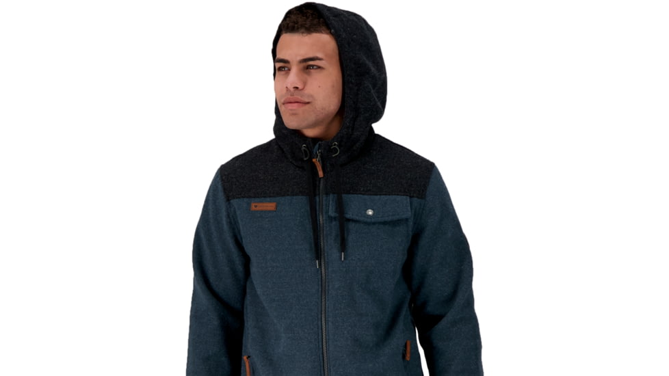 Obermeyer Wyatt Wooly Jacket - Mens, Raw Indigo, Medium, 22054-21175-M