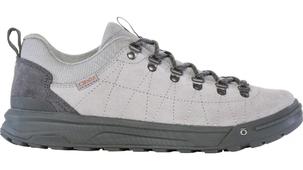 Oboz Beall Low Suede Shoes - Mens, Drizzle, 9, 79501-155-9
