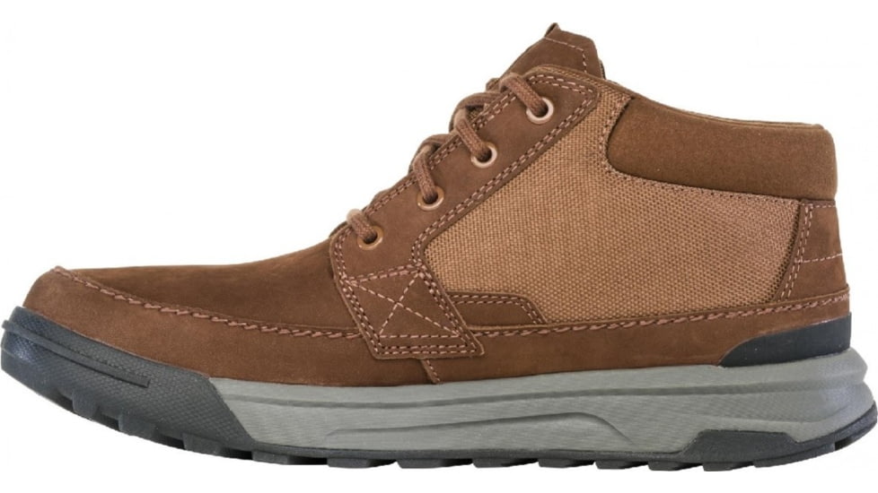 Oboz Burke Chukka Casual Shoes - Mens, Grizzly, 14, 79201-916-14