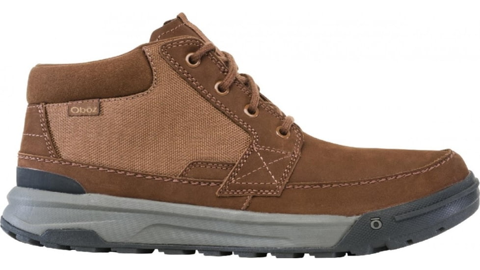 Oboz Burke Chukka Casual Shoes - Mens, Grizzly, 14, 79201-916-14