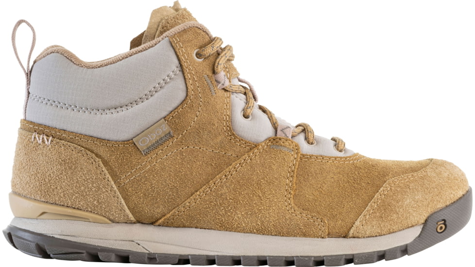 Oboz Emma Mid Hiking Boots - Womens, Acorn, 8.5, 74702-Acorn-Medium-8.5