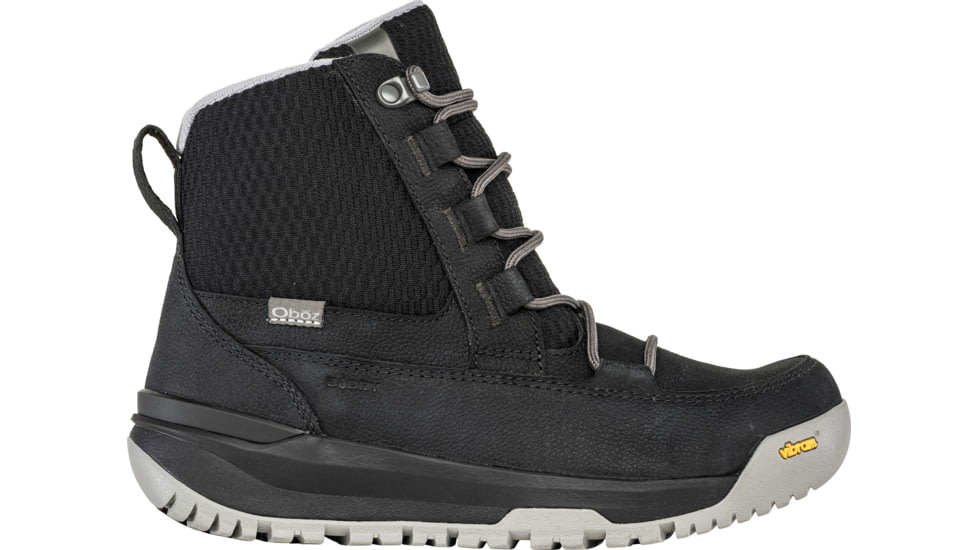 Oboz Jourdain Mid Insulated B-DRY Winter Boots - Womens, Medium, Black Sea, 7 US, 86502-189-7-Medium