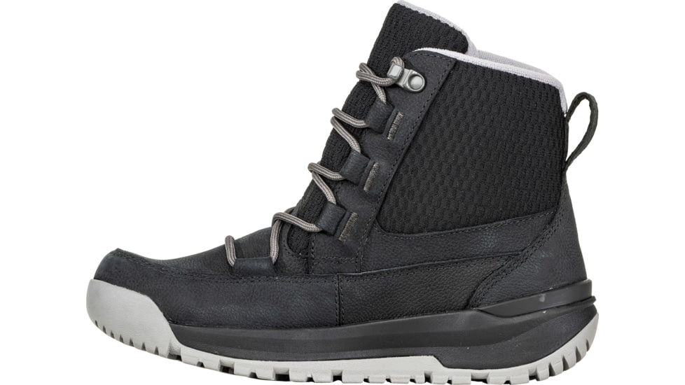 Oboz Jourdain Mid Insulated B-DRY Winter Boots - Womens, Medium, Black Sea, 7 US, 86502-189-7-Medium