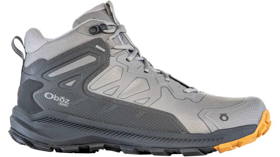Oboz Katabatic Mid B-Dry Hiking Shoes - Mens, Hazy Gray, 11, 46001-Hazy Gray-Medium-11