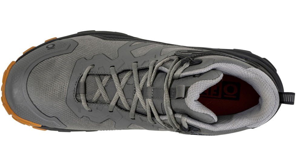 Oboz Katabatic Mid B-Dry Hiking Shoes - Mens, Hazy Gray, 11, 46001-Hazy Gray-Medium-11