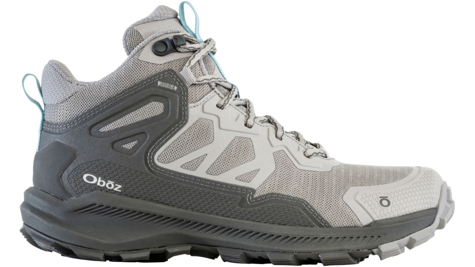 Oboz Katabatic Mid Hiking Shoes - Womens, Drizzle, 9, 45002-Drizzle-Medium-9