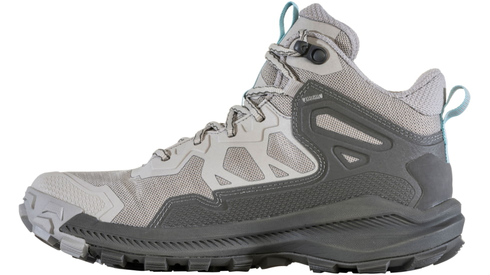 Oboz Katabatic Mid Hiking Shoes - Womens, Drizzle, 9, 45002-Drizzle-Medium-9