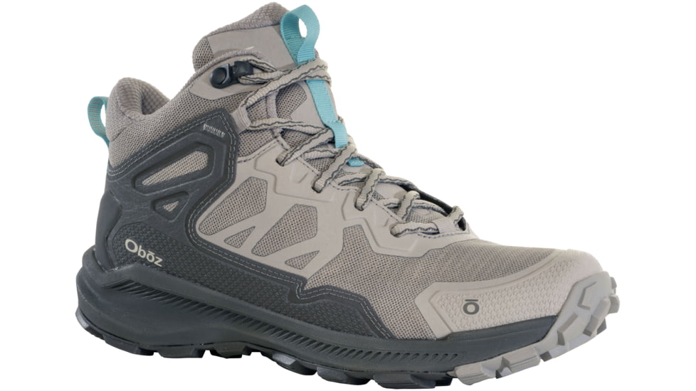 Oboz Katabatic Mid Hiking Shoes - Women's, Drizzle, 9, 45002-Drizzle-M-9