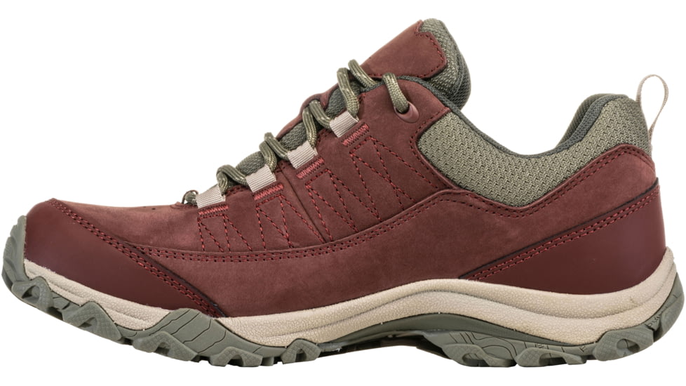 Oboz Ousel Low B-Dry Hiking Boots - Womens, Port, 10, 71802-Port-Medium-10