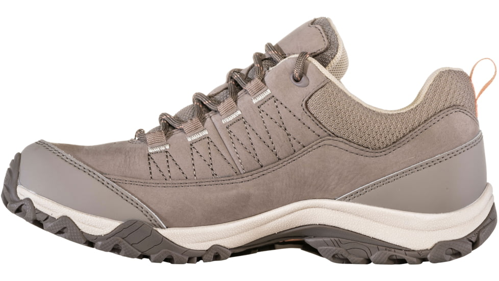 Oboz Ousel Low B-Dry Medium Hiking Boots - Womens, Cinder Stone, 6.5, 71802-Cinder Stone-Med-6.5