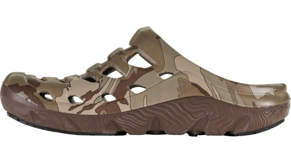 Oboz Whakata Coast Print Hiking Shoes, Rockfall Camo, 6, 62203-547-6