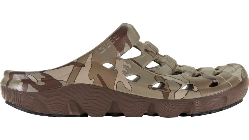 Oboz Whakata Coast Print Hiking Shoes, Rockfall Camo, 6, 62203-547-6