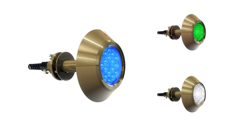 OceanLED 2010TH Pro Series HD Gen2 LED Underwater Lighting, Blue, Green, White