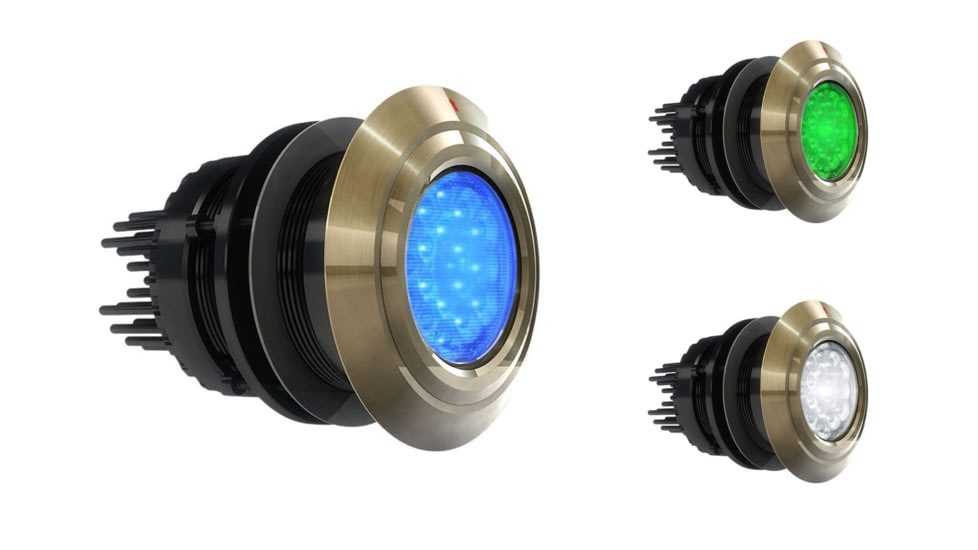 OceanLED 3010XFM Pro Series HD Gen2 LED Underwater Lighting, Blue, Green, White