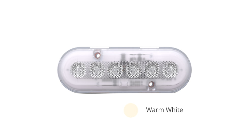 OceanLED Gen2 M6 Mast 660 Lumens LED Light w/ Surface Mount, Warm White, 011204WW