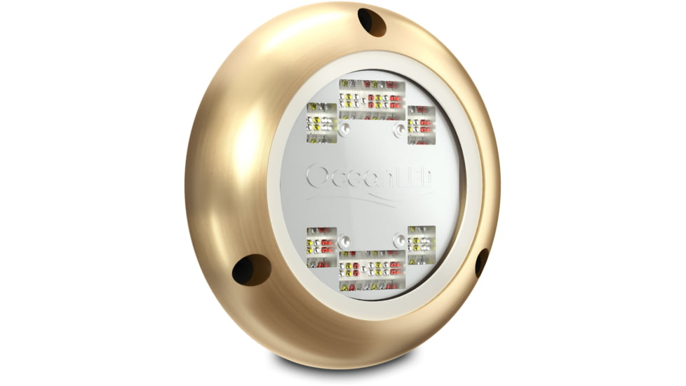 OceanLED S3166s Multi-Color Surface Mount Underwater LED Light Sport, Bronze, 012110C