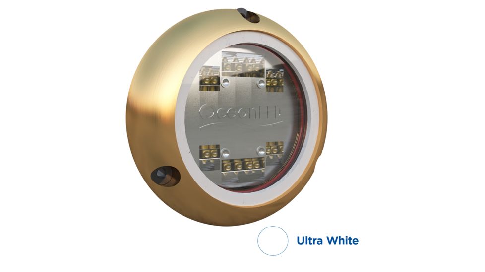 OceanLED Sport S3166S Underwater LED Light - Ultra White, Ultra White, 012102W
