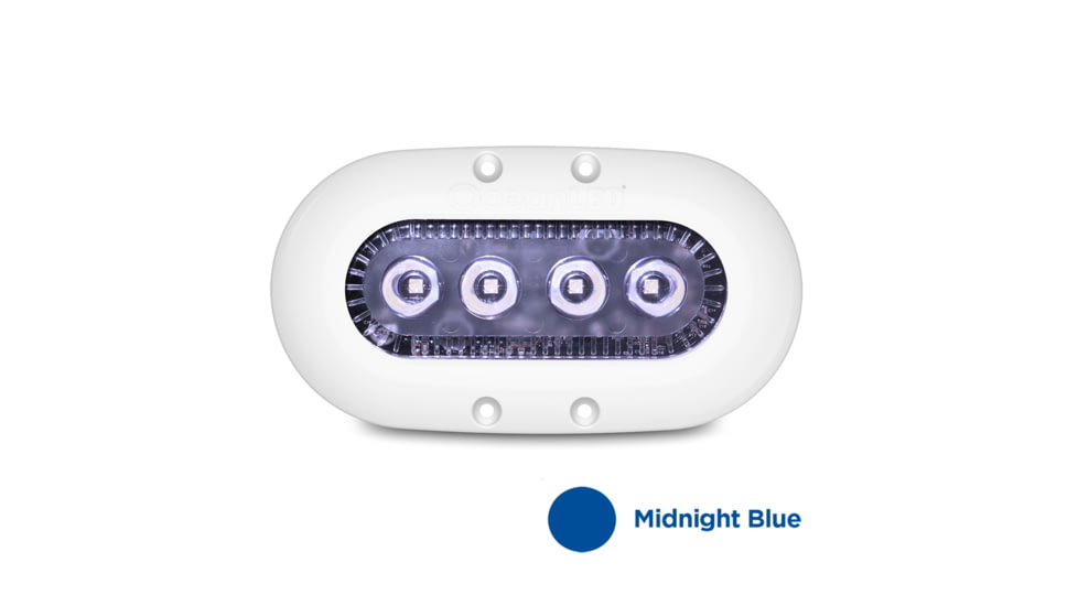 OceanLED X4 1450 Lumens LED Underwater Lights, Midnight Blue, 012302B