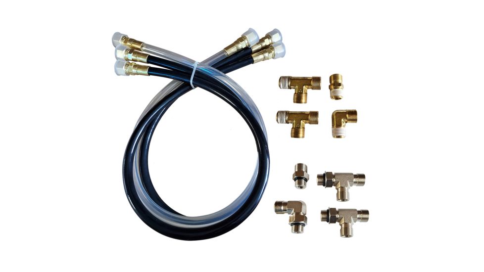 Octopus Autopilot Drives Hose &amp; Fitting Kit Including Orb &amp; NPT Helm Fittings 30" 64541