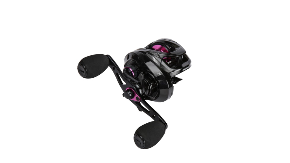 Okuma Fishing Tackle Halogen Baitcast Reel, 7.2 2, 5BB + 1RB, Left, HG-101H-A