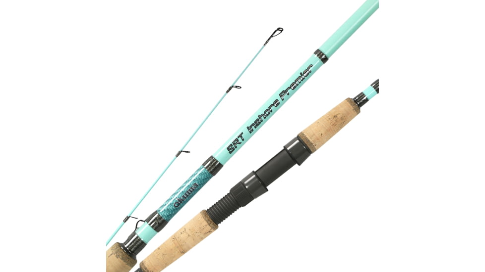 Okuma Srt Inshore Premier, 30-Ton Carbon Rod Blanks Seaguides, Fuji Reel Seat, 1-Piece, Spinning, Heavy, 15-30lb, 7, SRTP-S-701H