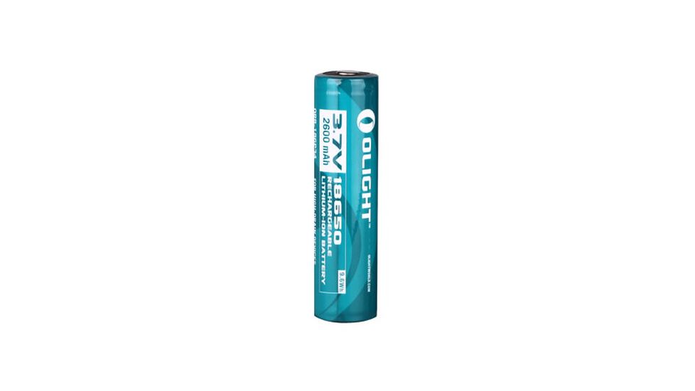 Olight 18650 Rechargeable Lithium-Ion Battery - 2600mAh, Blue OLIGHT-18650-2600MAH-BOX