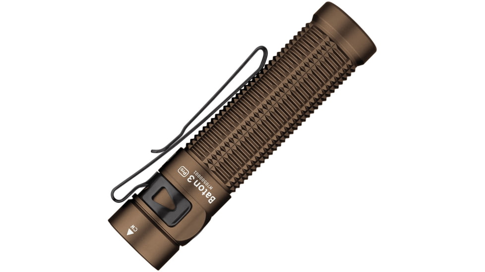 Olight Baton 3 Pro Flashlight Desert
