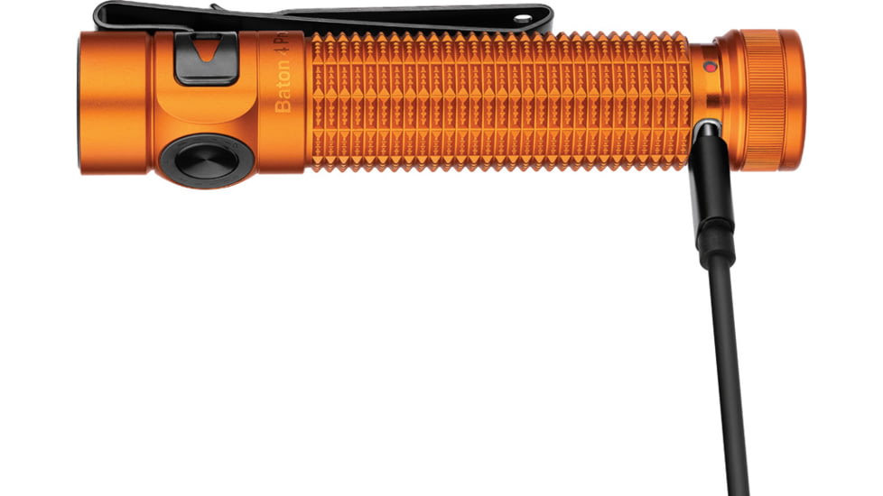 Olight Baton 4 Pro 1600 Lumens Orange Rechargeable, BATON4PROORANGE