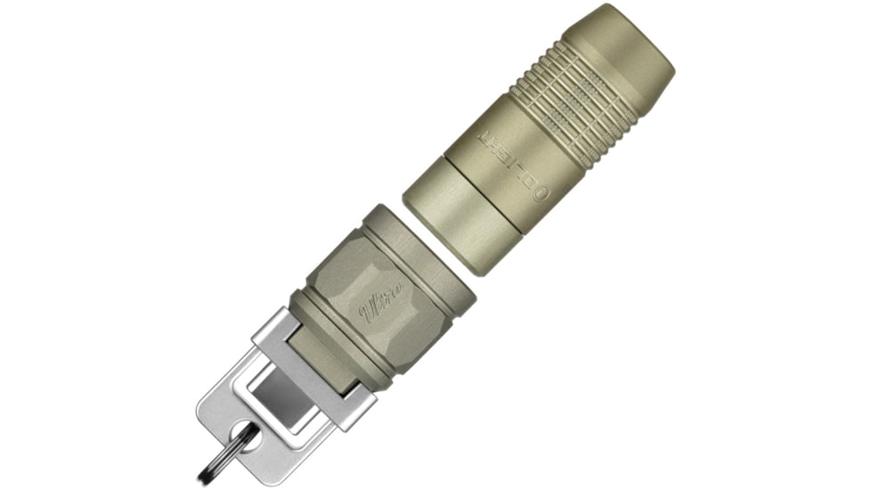 Olight iUltra USB-C Rechargeable Battery 80 Lumens LED Keychain Flashlight, Olive Green, IULTRAOLIVEGREEN